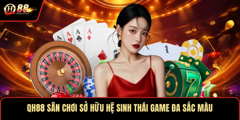 QH88 sân chơi sở hữu hệ sinh thái game đa sắc màu